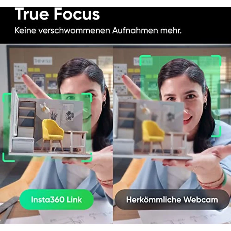Insta360 Link 3840 x 2160 Webcam Fortr??det, Webcam – Bild 7