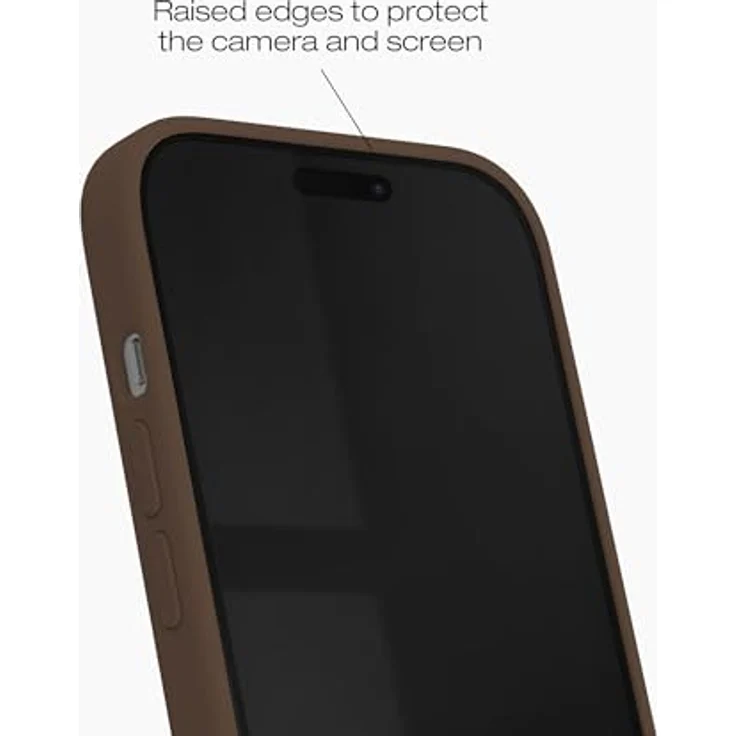 iDeal Of Sweden IDSICMS-I2361-562, Smartphone Hülle für Apple iPhone 13/14/15/16e, Braun, mit MagSafe-Kompatibilität und rutschfester Silikonoberfläche – Bild 5
