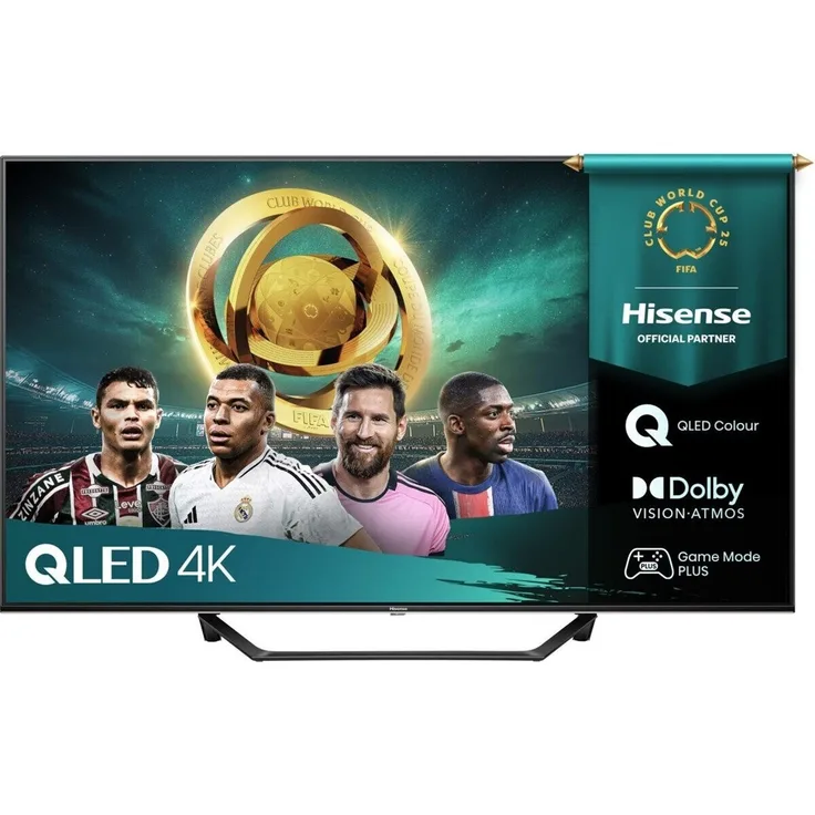 Hisense 43A7Q QLED TV mit 2.1-Soundsystem, Dolby Vision, UHD AI Upscaling, VIDAA OS & Sprachsteuerung