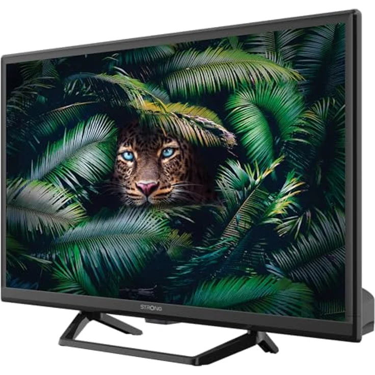 Strong SRT24HE4023C, 24 Zoll LCD-Fernseher in Schwarz mit HD-Ready Auflösung, 2 HDMI- und 1 USB-Anschluss, DVB-T2/S2/C Tuner – Bild 2