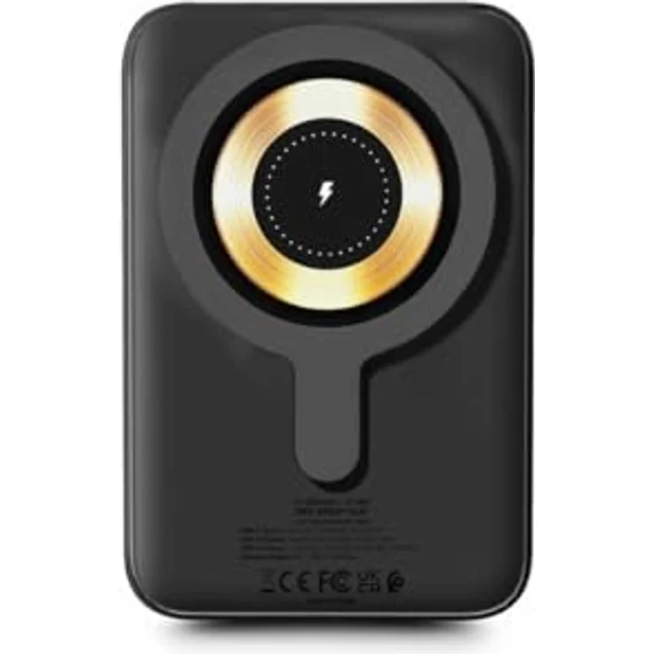 Urban Factory Powerbank MWP10UF Schwarz 10000 mAh mit kabellosem Laden bis zu 15W – Bild 2