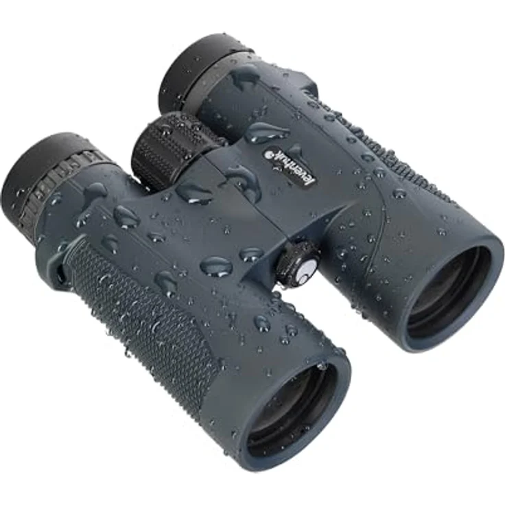 Levenhuk New Karma PLUS 10x42, robustes Outdoor-Fernglas mit 10-facher Vergrößerung, wasserdicht und beschlagfrei, schwarz – Bild 5