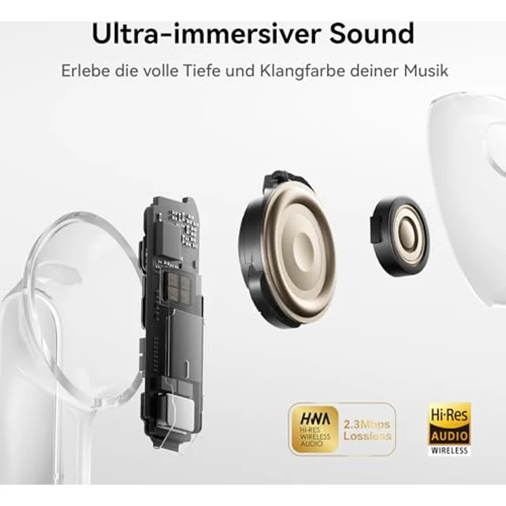Huawei FreeBuds Pro 5, In-Ear Noise-Cancelling Kopfhörer, Weiß – Bild 4