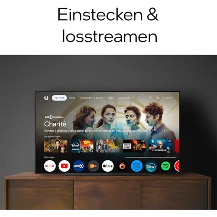 Orbsmart Streaming Box GD2 4K HDR Smart Google TV Player | Dolby Atmos | WLAN/WiFi LAN USB | Chromecast | Netflix | Prime Video | Disney+ – Bild 2