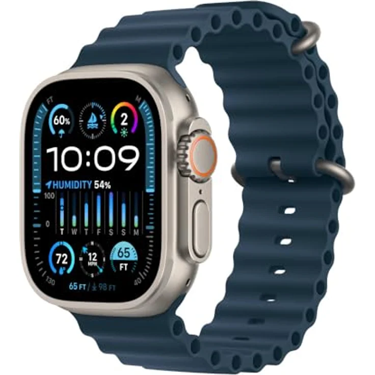 Apple Watch Band - Ocean Band - 49 mm - Blau - One Size – Bild 2