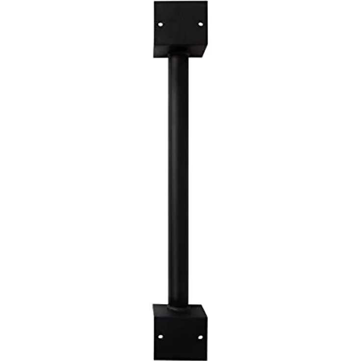 SCHMIDT security tools Lautsprecherständer Wandhalter für Schwenkarm, aus stabilem schwarz lackierten Stahl, 800x120x100 mm, Rohr-Durchmesser 48 mm – Bild 6