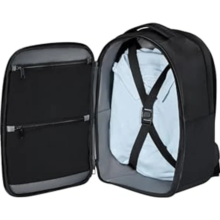 Samsonite Guardit 3.0, Reiserucksack 40 cm mit Laptopfach, schwarz, 100% Polyester – Bild 5