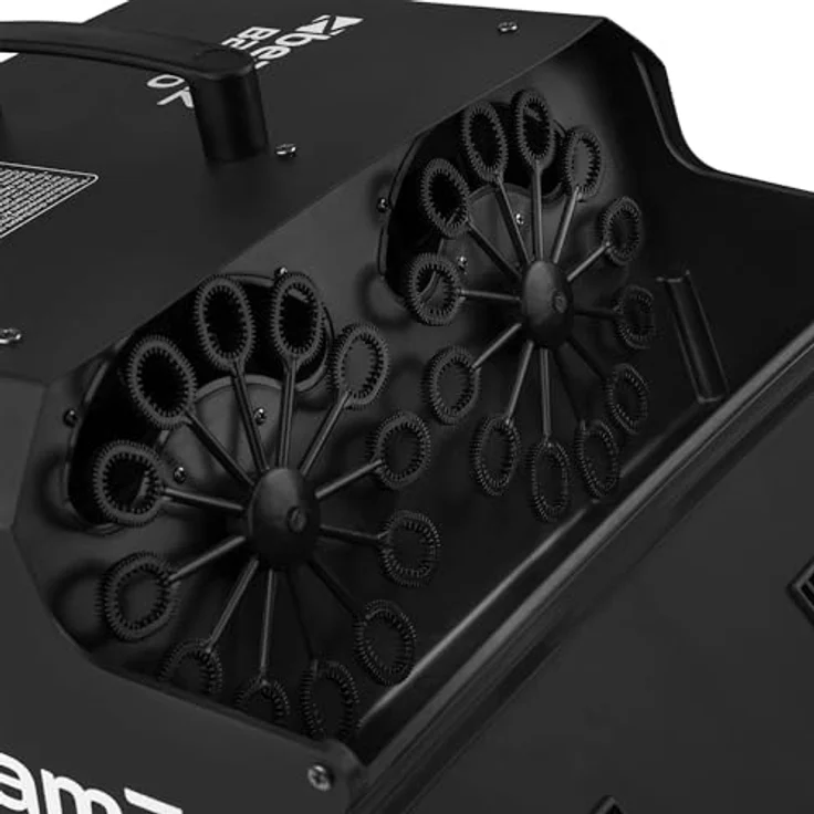 BeamZ B2500 Seifenblasenmaschine, Hazer mit kabelloser Fernbedienung und großemblasenverteilendem Lüfter – Bild 7