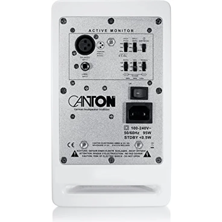 Canton 03420 AM 5 Lautsprecher weiß Regallautsprecher - 110 Watt - weiß – Bild 3