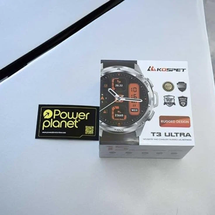 Kospet T3 Ultra Smart Watch, 1.4 Zoll AMOLED, GPS, 170 Sportmodi, wasserdicht, schwarz – Bild 8