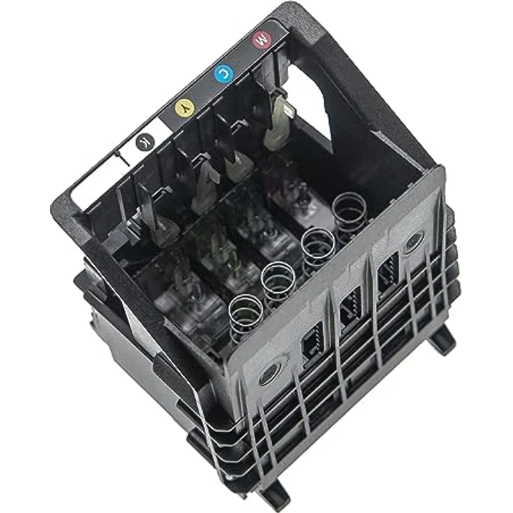 vhbw Kompatible Tintenpatrone für HP Officejet Pro 8620/8616 e-All-in-One, Druckkopf mit exzellenter Druckqualität, B/C/M/Y – Bild 3