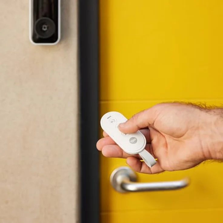 Yale Fernbedienung Smart Alarm kabellos zur Alarmschaltung, Yale Horizon+ Technologie, LED-Anzeige, Panik-Taste – Bild 5