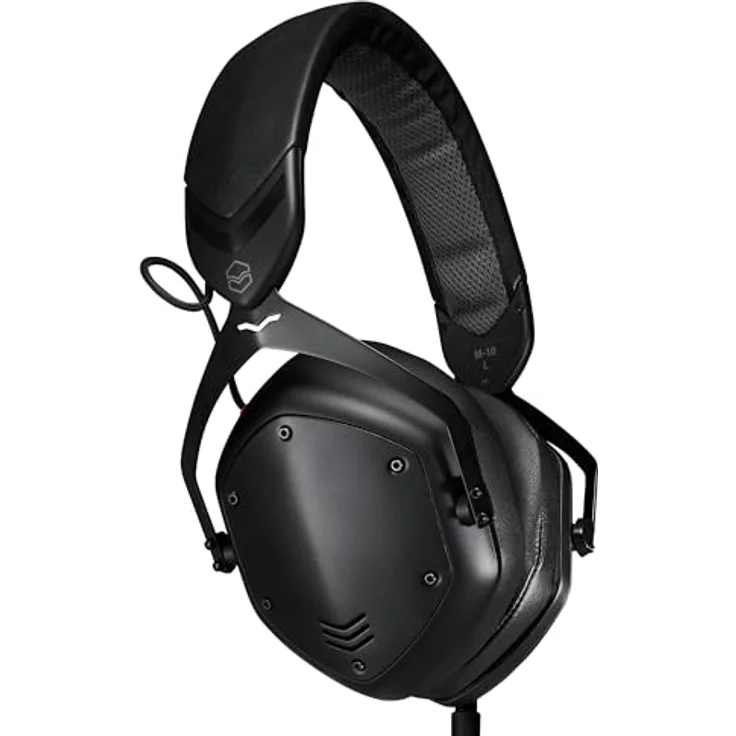 V-Moda M-100 PRO, Over-Ear DJ-Kopfhörer mit Keramik-Treibern, 5 Hz - 40 kHz Frequenzbereich, schwarzes Design – Bild 1