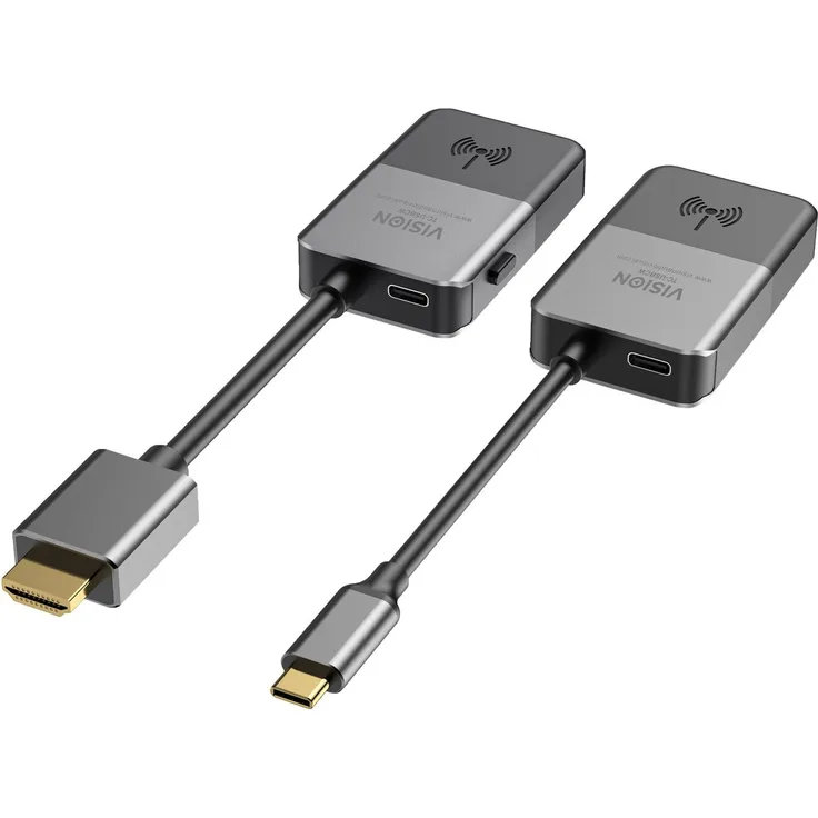 Vision VGA-Switch, Wireless Video-/Audio-Erweiterung mit HDMI und Wi-Fi 5