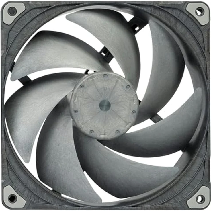 Phanteks T30 PWM 140mm Lüfter, 3er-Pack, hoher Luftdurchsatz bis 237,18 m³/h, schwarz – Bild 5