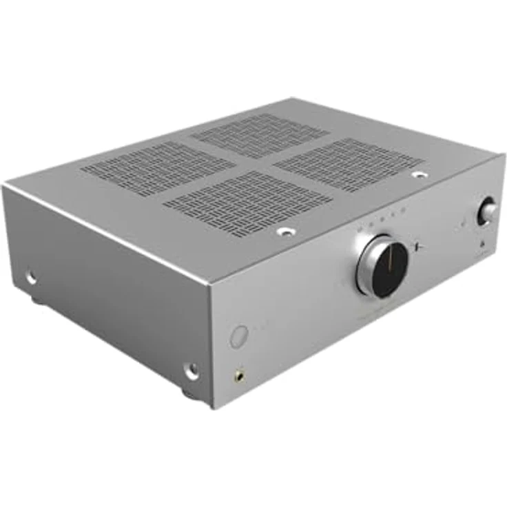 Onkyo A-50 Network Integrated Amp, Netzwerkintegrierter Verstärker mit 140 W Ausgangsleistung, 2 Kanälen, Silber – Bild 2