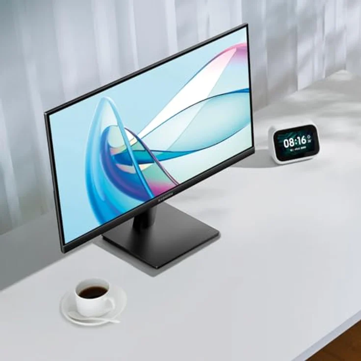Xiaomi A22i Monitor 22 Zoll - Full-HD VA, 75Hz, 6ms, 99% sRGB, Low Blue Light, 3000:1 Kontrast, 250nits, Rahmenlos, Schwarz – Bild 5