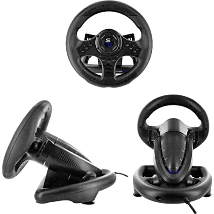 SUBSONIC SV450 Racing Wheel, Schwarz ( Xbox Series, Switch, PS4, Xbox One, PC) – Bild 4