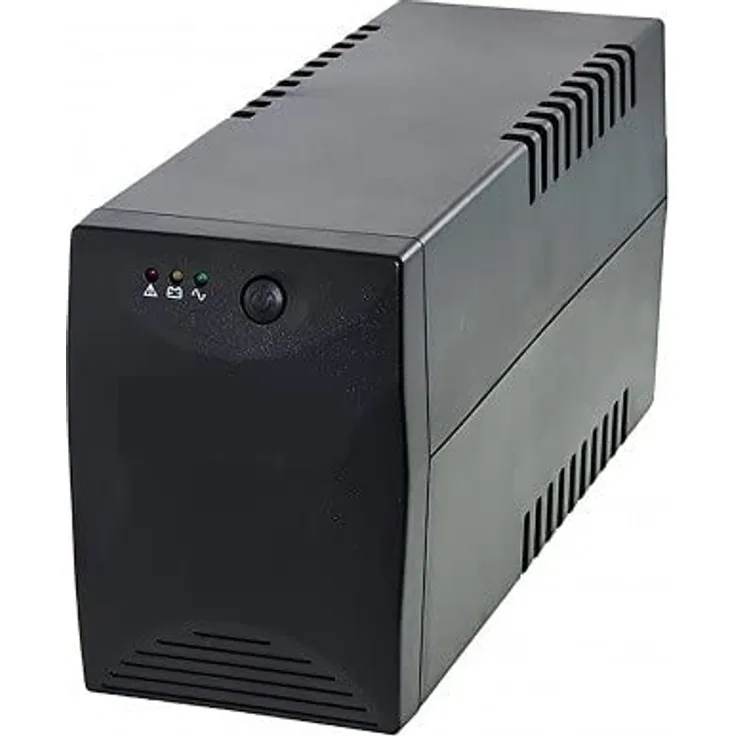 TECNOWATecnoware USV Exa Plus 1100 VA, AVR, LCD-Display, 2 USB-Anschlüsse, Sinusausgang, 8 Steckdosen (4 Stromausfall und 4 Filter) RE ups EXA Plus 1000 IEC Together ON