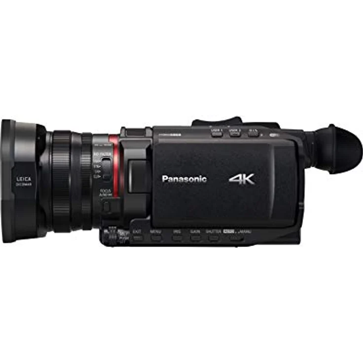Panasonic HC-X1500E 4K Camcorder (4K Video, Kamera mit Gesichtserkennung, Leica Objektiv, 25mm Weitwinkel, 24x optischer Zoom, Profi-Videokamera) – Bild 6
