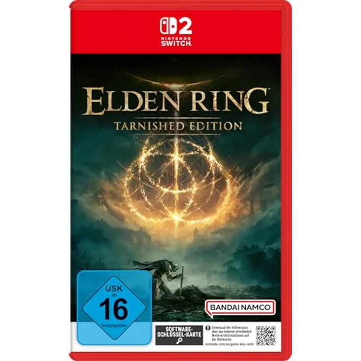 BANDAI Elden Ring Tarnished Edition, Action-RPG für Nintendo Switch 2 mit "Shadow of the Erdtree" Erweiterung und neuen Startklassen