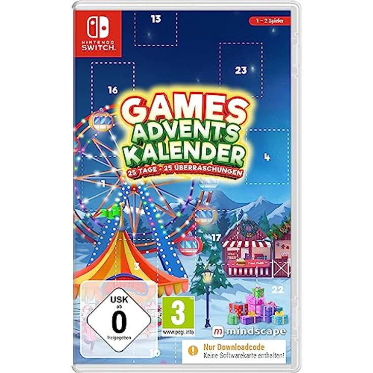 Games Adventskalender 2023 (Code in a Box) (Switch) – Bild 1