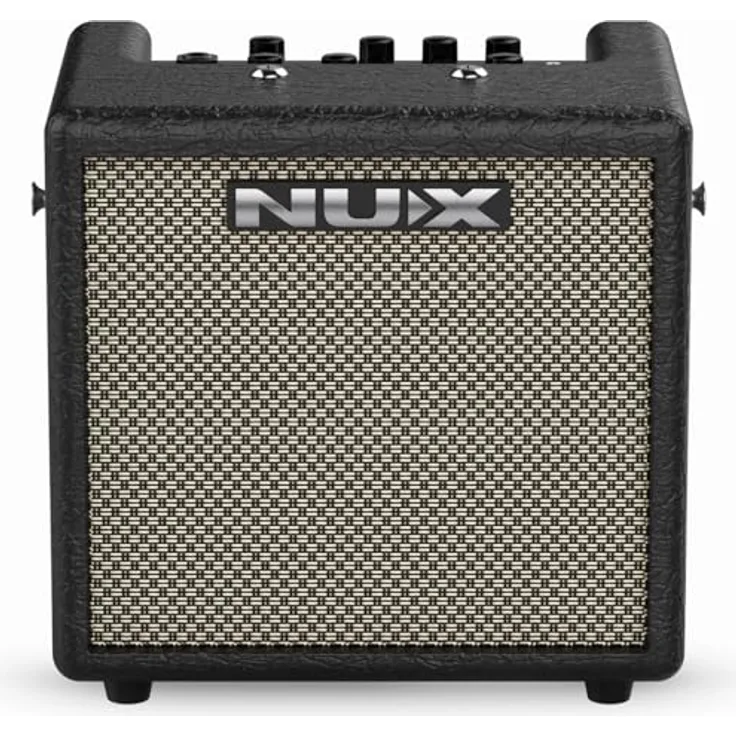 Nux Nux Gitarren-Verstärker Mighty 8BT MK2, Tragbarer Bluetooth-Verstärker mit TSAC-HD Algorithmus, 8 Watt, 6,5-Zoll Lautsprecher, für Gitarre