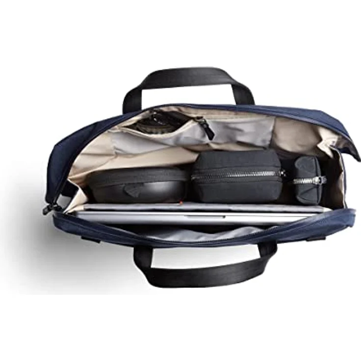 Bellroy Via Laptoptasche 38 cm, navy, aus 100% PET mit kompakten Maßen 38 cm x 7 cm x 32 cm – Bild 3