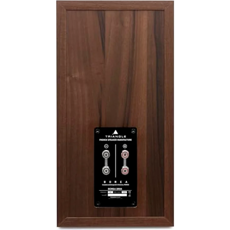 TRIANGLE BOREA BR04, Hi-Fi-Regallautsprecher mit 110W Leistung, 90 dB Wirkungsgrad, tiefen Bässen, Kastanie (Paar) – Bild 5