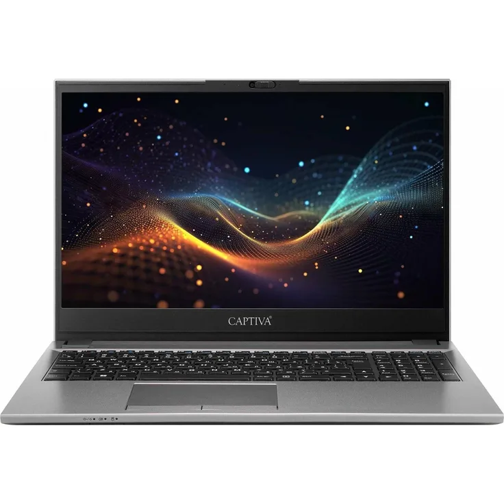 Captiva Power Starter I81-301, Gaming-Notebook mit Intel Core i7, 32 GB RAM, 500 GB SSD und Iris Xe Graphics, 15,6 Zoll, Silber