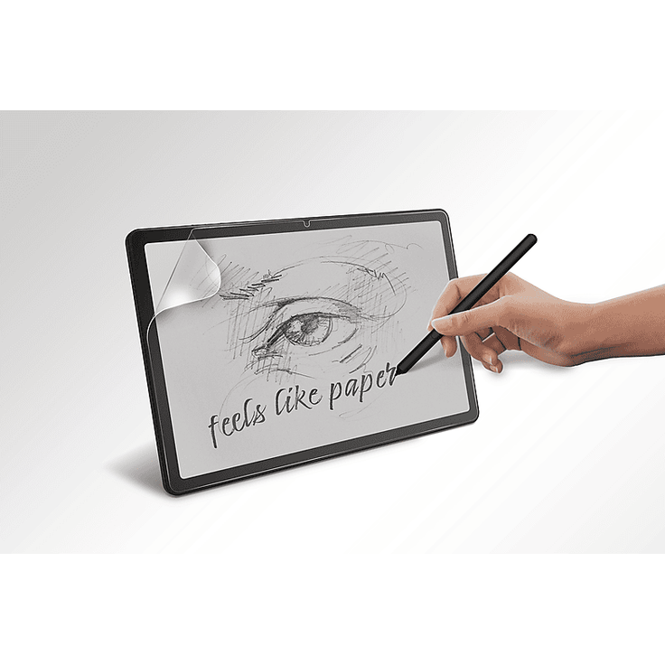 ISY IPG 6300 Paperfeel Schutzfolie für Samsung Galaxy Tab A9+, matte Oberfläche für ein papierähnliches Schreibgefühl