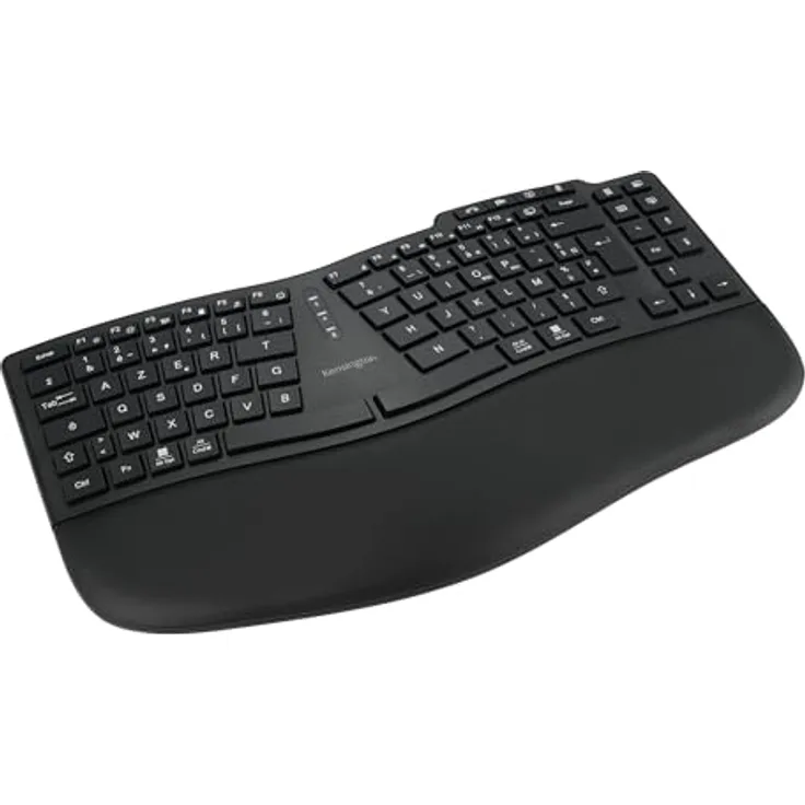 Kensington KB675 EQ TKL Ergo Keyboard - French, ergonomische Tastatur für komfortables Tippen
