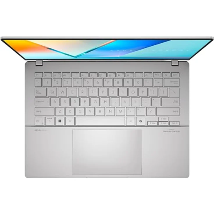 ASUS VivoBook S 14 AI R9 HX 370 24GB 1TB M5406WA-QD126WS Windows 11 Home, 14 Zoll OLED Display, 24GB RAM, 1TB SSD, Wi-Fi 6E, RGB Tastatur, weiß – Bild 3