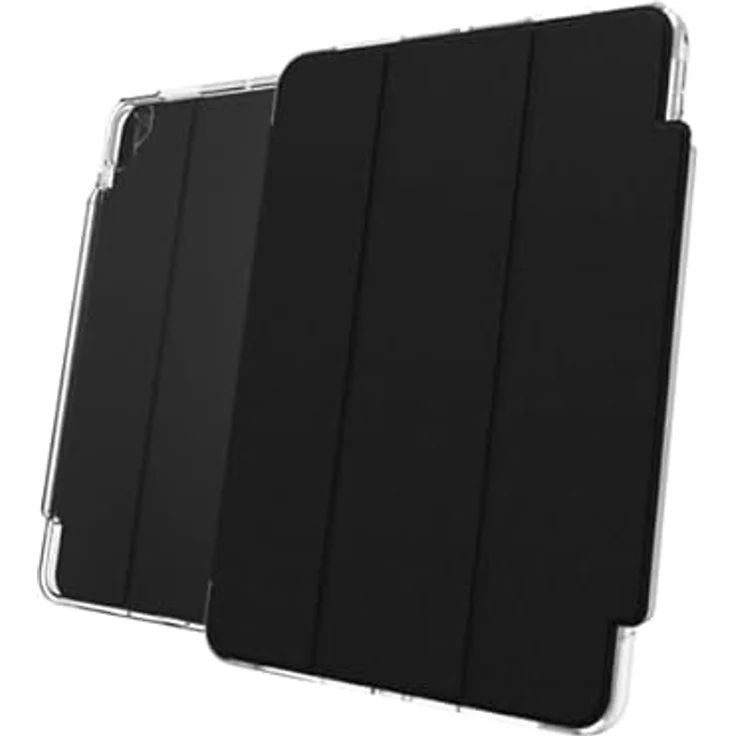 ZAGG Crystal Palace Folio Graphen verstärkte Hülle mit Standfuss für iPad Pro 11 [2024] [11-Inch], Transparent, Kein Vergilben, Stiftablage, stossfeste Pad Hülle – Bild 5