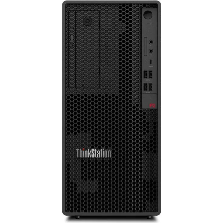 Lenovo ThinkStation P2 Tower Gen 2, Intel Core Ultra 5, 32 GB RAM, 1 TB SSD, Windows 11 Pro, 64-Bit Desktop-PC