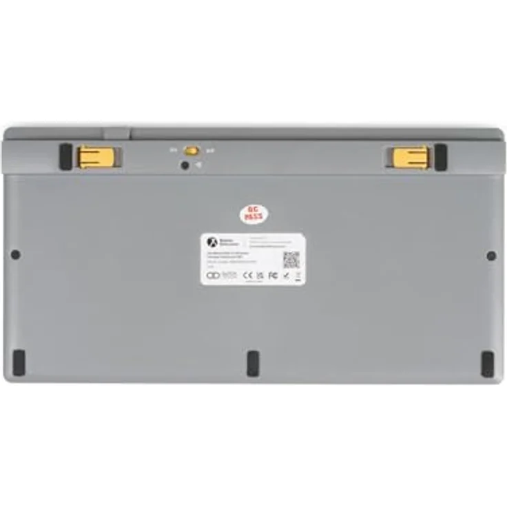 Bakker Elkhuizen UltraBoard 950 V2 Wireless, Kabellose Tastatur mit deutscher Tastenbelegung, grau – Bild 4