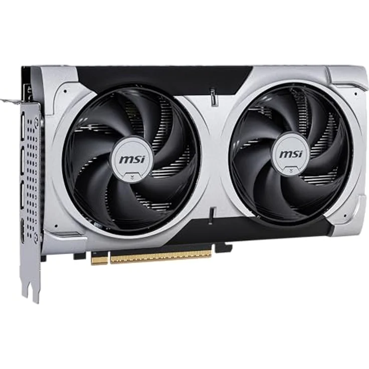 MSI GeForce RTX 5060 Ti 16G Ventus 2X OC Plus, 16GB GDDR7 Grafikkarte mit Boost bis 2602 MHz, HDMI 2.1b, DisplayPort 2.1b, Extra Core-Pipes – Bild 4