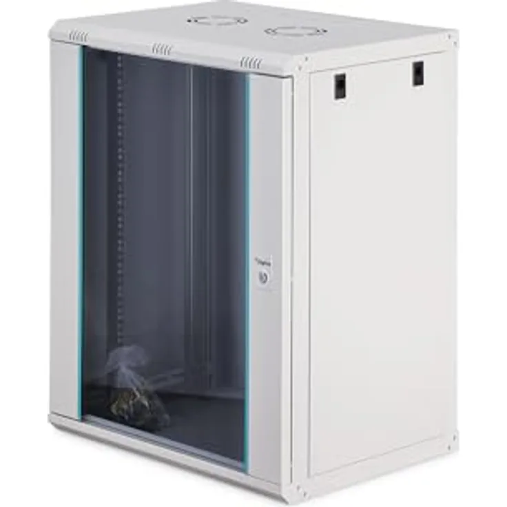 DIGITUS Wandgehäuse Dynamic-N Serie 16HE, 600x450 mm unmontiert, grau