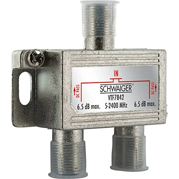 Schwaiger Verteiler (2-Fach) Silber – Bild 3