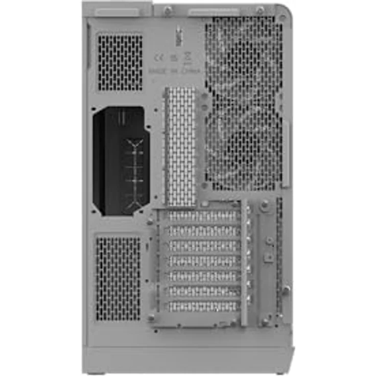 Thermaltake Tt View 390 Air Snow White, Midi Tower PC Gehäuse für Mini-ITX, Micro ATX und ATX, mit 4 mm gehärtetem Glass, vorinstallierten Lüftern und USB-C 3.2 Gen2 Anschluss, Weiss – Bild 4