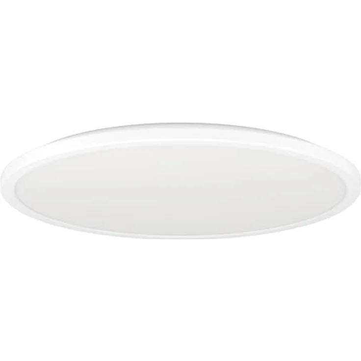 Eglo Connect-Z Rovito-Z, Smarte LED-Deckenleuchte mit RGB-Backlight, Ø 50 cm, Weiß – Bild 1