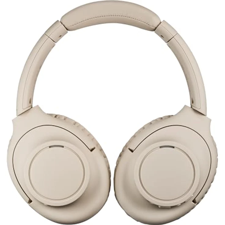 Audio-Technica ATH-S300BTBG Kabelloser Kopfhörer mit Geräuschunterdrückung Beige - Hybrid-Noise-Cancelling, 90 Stunden Akkulaufzeit, Hear-Through-Funktion – Bild 4