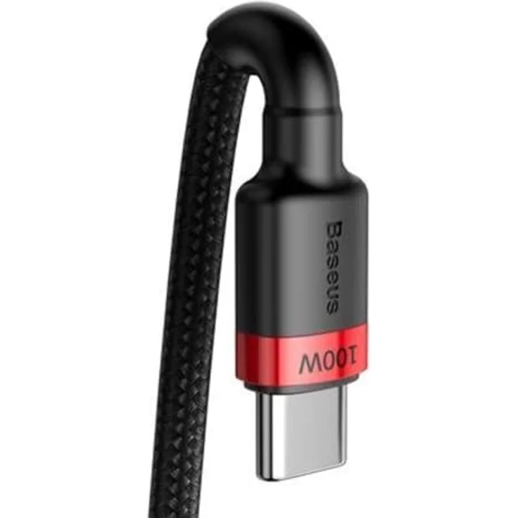 Baseus Kabel Typ C für Typ C Pd100W Energieformung Wolfram Schnellspannung, Catwj-A01, 2 m - USB-Kabel by Baseus – Bild 2
