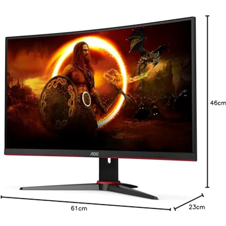 AOC AGON C27G2E/BK Curved Gaming Monitor 68,6cm (27 Zoll) – Bild 9