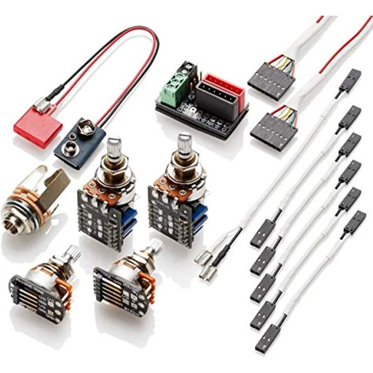 EMG 57/66 TW Set BK, Aktives Tonabnehmer Set für E-Gitarre mit Humbucker- und Single-Coil-Sounds, Schwarz – Bild 3