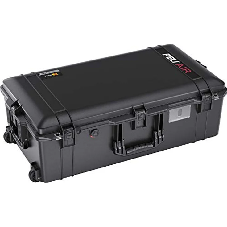 PELI 1615 Air Leichter Schutzkoffer mit Rollen für Kamera Equipment, Wasser- und Staubdicht, 71L Volumen, Schaumstoffeinlage (Anpassbar), Farbe: Schwarz – Bild 2
