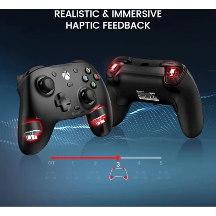 GameSir G7 HE Wired Controller, Offiziell lizenzierter für Xbox Series X|S, Xbox One, Windows 10|11, PC, Game Controller mit Hall Effekt Sticks, Schwarz – Bild 5