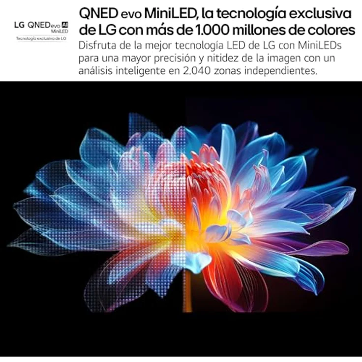 LG TV evo AI (2025) 55" QNED MiniLED, 4K HDR, Smart TV - 55QNED92A6A – Bild 3