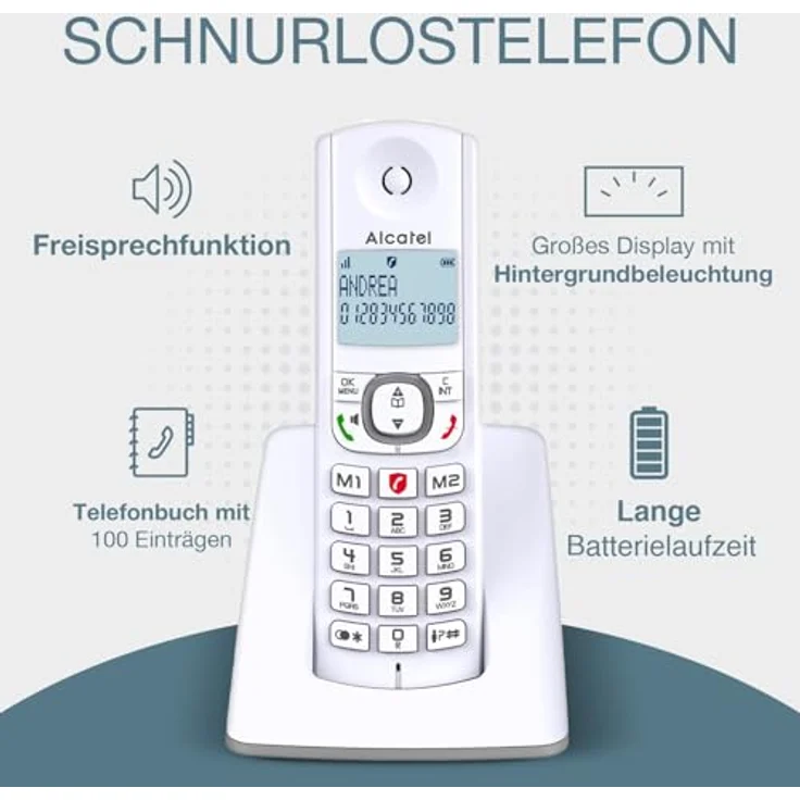 Alcatel F530 Candy-Bar – Bild 3