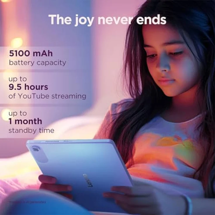 Lenovo Idg Tab Tb311fu, 10,1 Zoll Tablet mit 4 GB RAM, 64 GB Speicher, Android 14, IPS-Display, 8 MP Kamera, Bluetooth 5.3, Grau – Bild 5